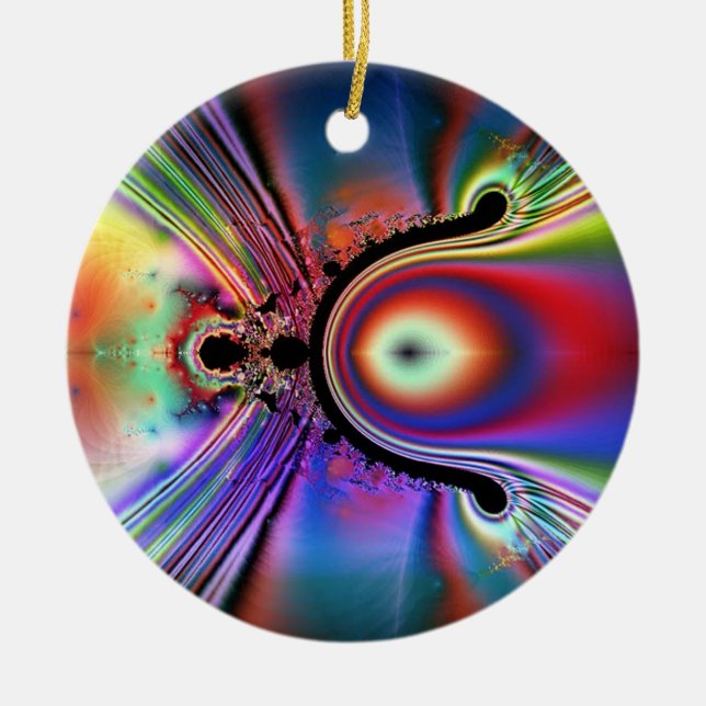 Wishbone-Fusion Keramik Ornament (Vorne)