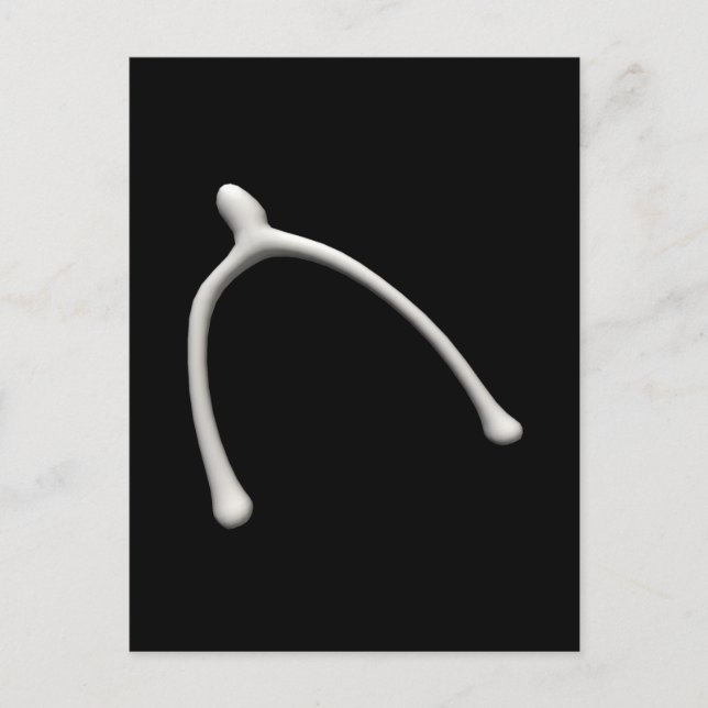 Wishbone Postkarte (Vorderseite)
