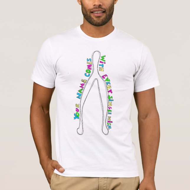 Wishbone, T-shirt homme (Devant)