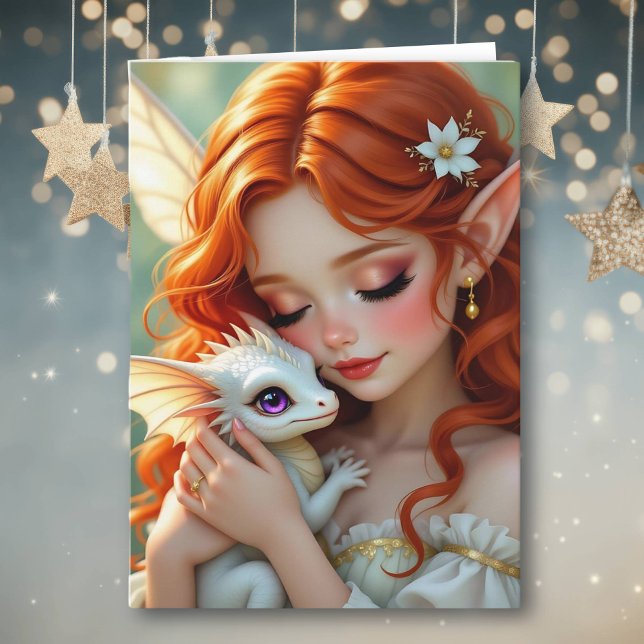 Wishing you a Magical Day | Fairy   Karte (Von Creator hochgeladen)