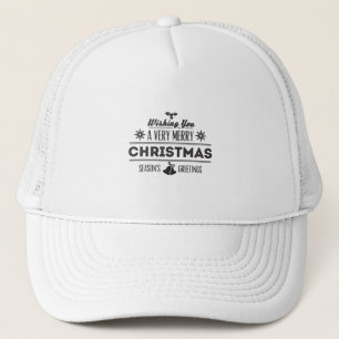 Wishing You a Very Merry Christmas Truckerkappe