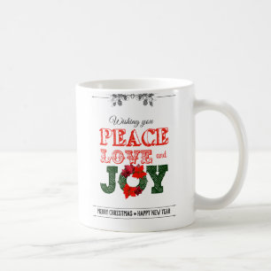 Wishing you peace love and Joy Kaffeetasse