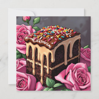 Wishing You the Sweetest Birthday | Cake Karte