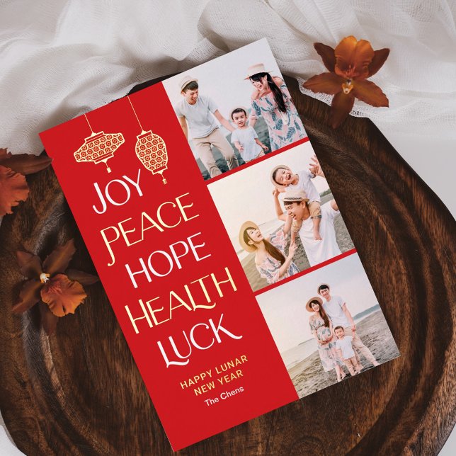 Wishwords FOIL Carte de Nouvel An Chinois (Créateur téléchargé)