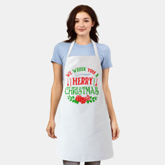 Wisk Merry Christmas Schürze