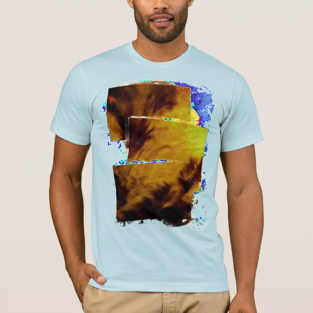 Wispy Clouds - Golden T-Shirt (Vorderseite)