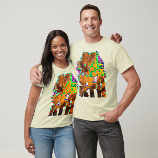Wispy Clouds - Golden T-Shirt