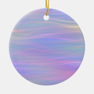 Wispy Rainbow Ornament