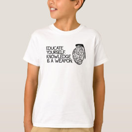 Wissen ist eine Waffe T-Shirt