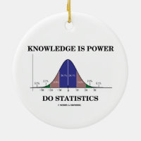 Wissen ist Power tut Statistik-Bell-Kurven-Spaß