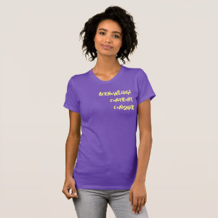 Wissen, konfrontieren, T - Shirt erobern