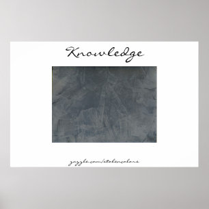 Wissen Poster