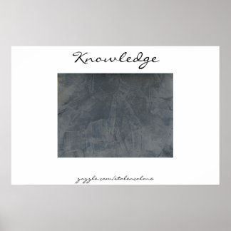 Wissen Poster