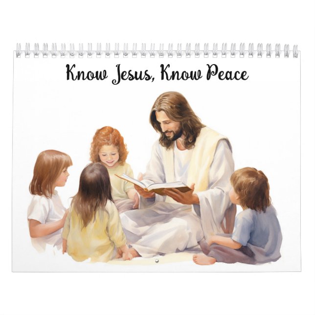 Wissen Sie Jesus, kennen Sie den Frieden Kalender (Titelbild)