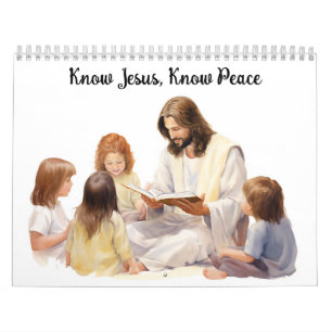 Wissen Sie Jesus, kennen Sie den Frieden Kalender