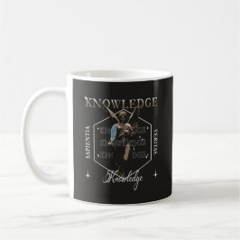 Wissen und Wahrheit Brutalist Streetwear Kaffeetasse