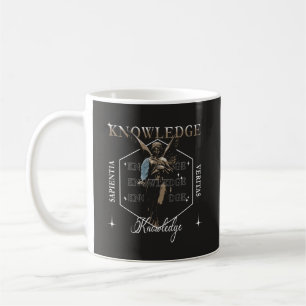 Wissen und Wahrheit Brutalist Streetwear Kaffeetasse