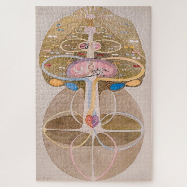 Wissensbaum Nr. 1 | Hilma af Klint | (Vertikal)
