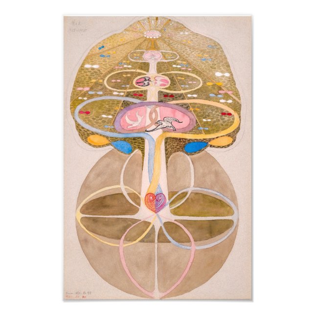Wissensbaum Nr. 1 | Hilma af Klint | Fotodruck (Vorne)