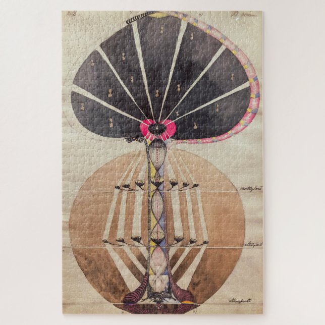 Wissensbaum Nr. 3 | Hilma af Klint | (Vertikal)