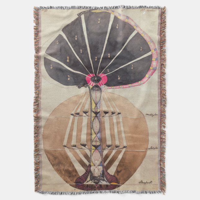 Wissensbaum Nr. 3 | Hilma af Klint | Decke (Vorderseite Vertikal)