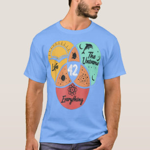 Wissenschaft 42 die Antwort auf das Leben im Unive T-Shirt