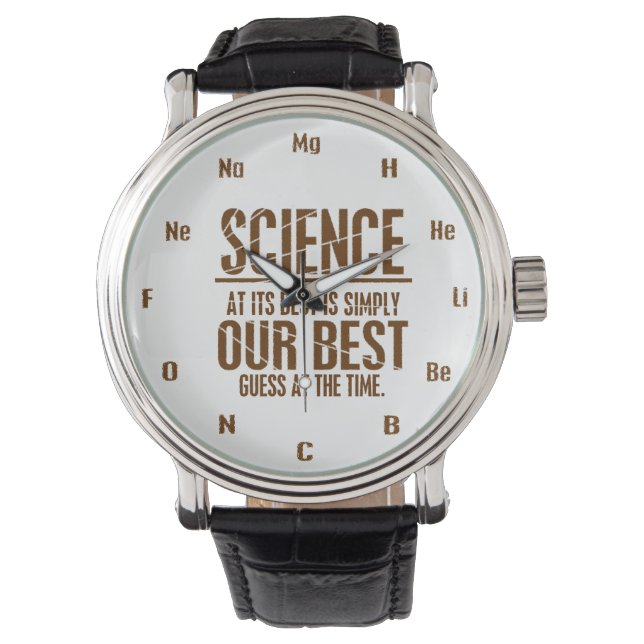 Wissenschaft am besten armbanduhr (Vorderseite)