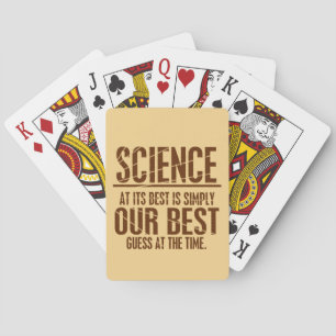Wissenschaft am besten spielkarten