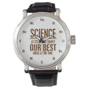 Wissenschaft an seinem Besten Armbanduhr