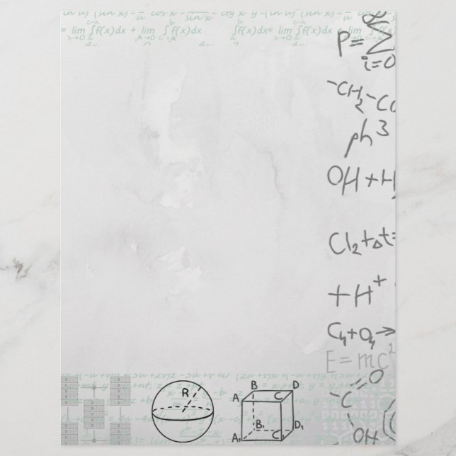 Wissenschaft Briefbogen (Vorderseite)