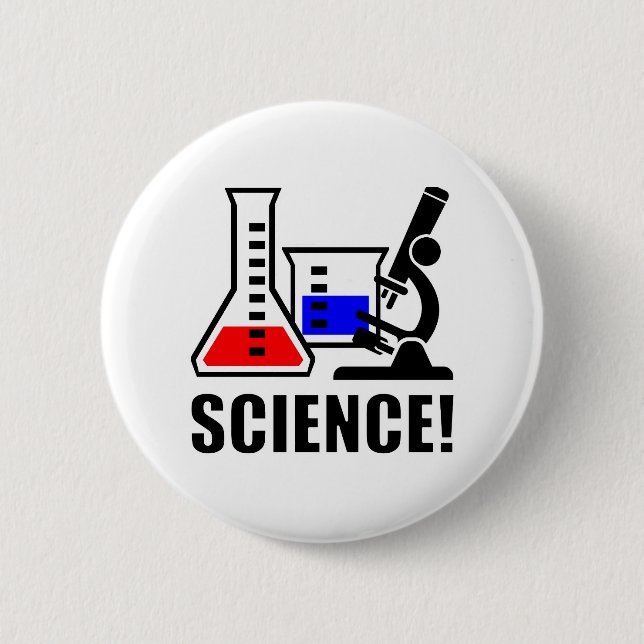 Wissenschaft! Button (Vorderseite)
