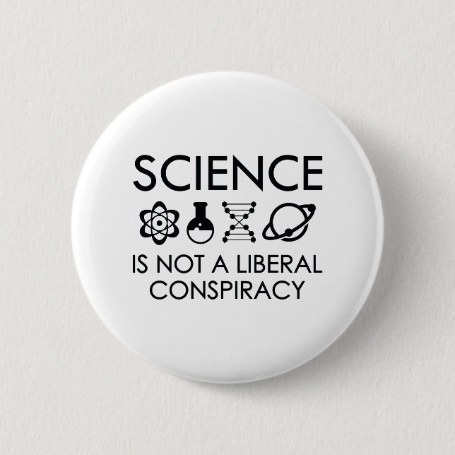 Wissenschaft Button (Vorderseite)