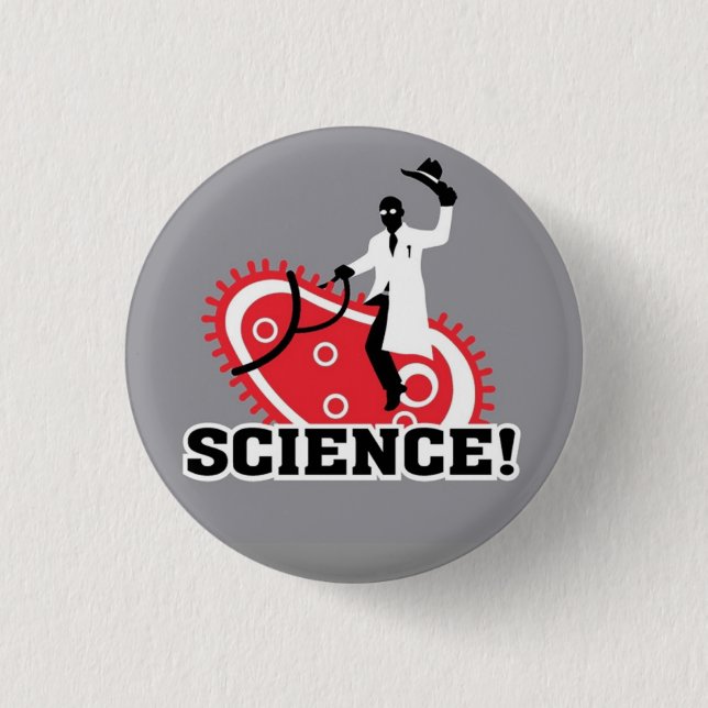 Wissenschaft! Button (Vorderseite)