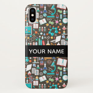 Wissenschaft / Chemie-Muster Case-Mate iPhone Hülle