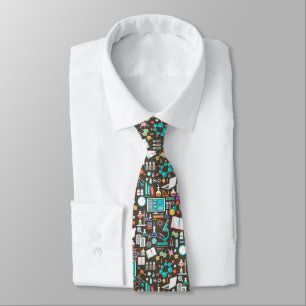 Wissenschaft/Chemie-Muster Krawatte