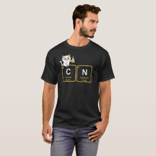 Wissenschaft Chemie Nerd Humor Periodensystem T-Sh T-Shirt