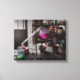 Wissenschaft - Chemiker - Chemie für Medizin Leinwanddruck