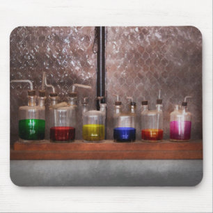 Wissenschaft - Chemiker - Glaswaren für Paare Mousepad