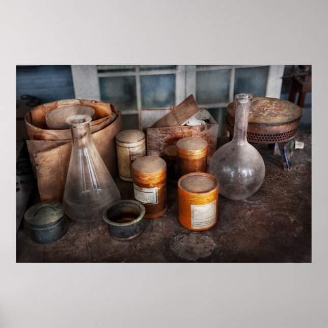 Wissenschaft - Chemist - Versuchsreif Poster (Vorne)