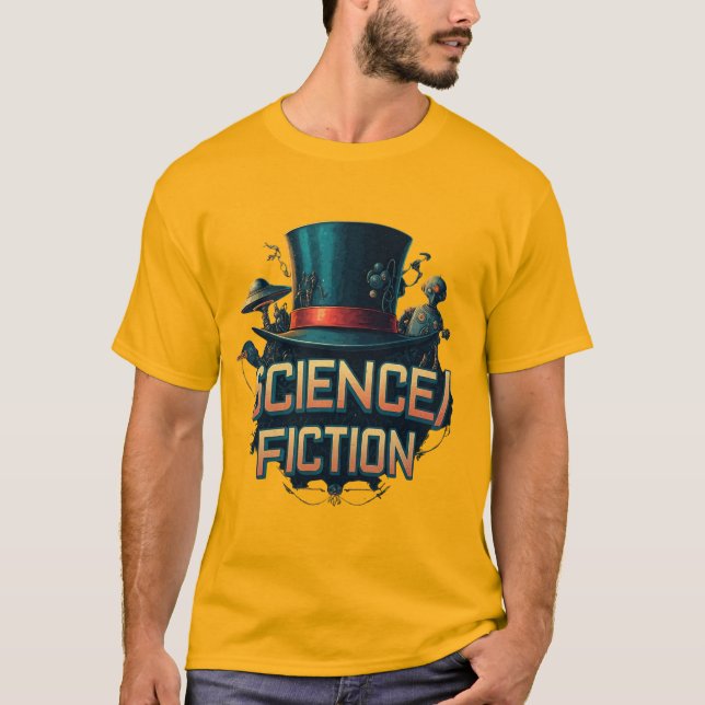 Wissenschaft/Fiktion Shirt der Männer (Vorderseite)