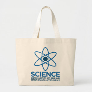 Wissenschaft - gerade weil sein nicht jumbo stoffbeutel