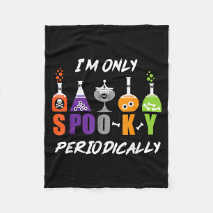 Wissenschaft Halloween Fleecedecke