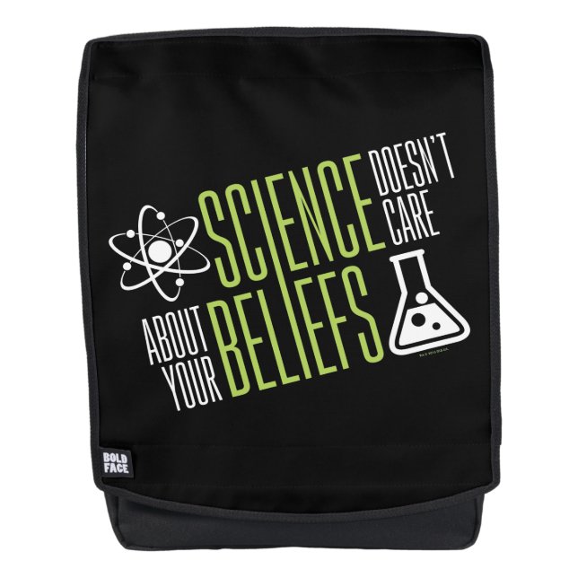 Wissenschaft interessiert sich nicht rucksack (Vorderseite)
