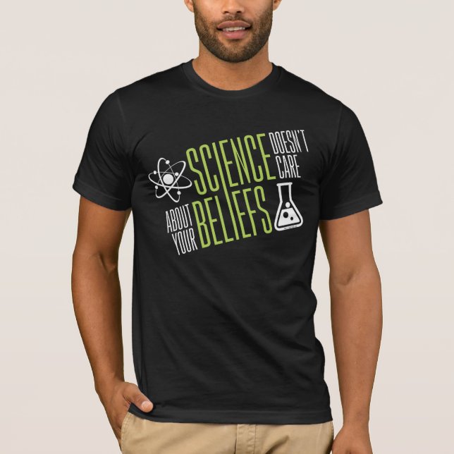 Wissenschaft interessiert sich nicht T-Shirt (Vorderseite)
