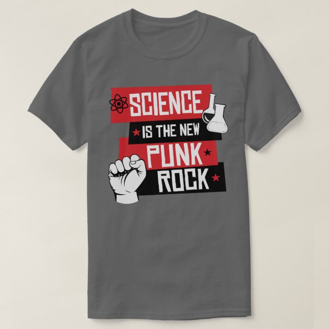 Wissenschaft ist der neue Punk-Rock T-Shirt (Design vorne)