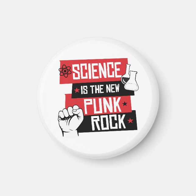 WISSENSCHAFT IST DER NEUE PUNKTSTEIN MAGNET (Vorne)