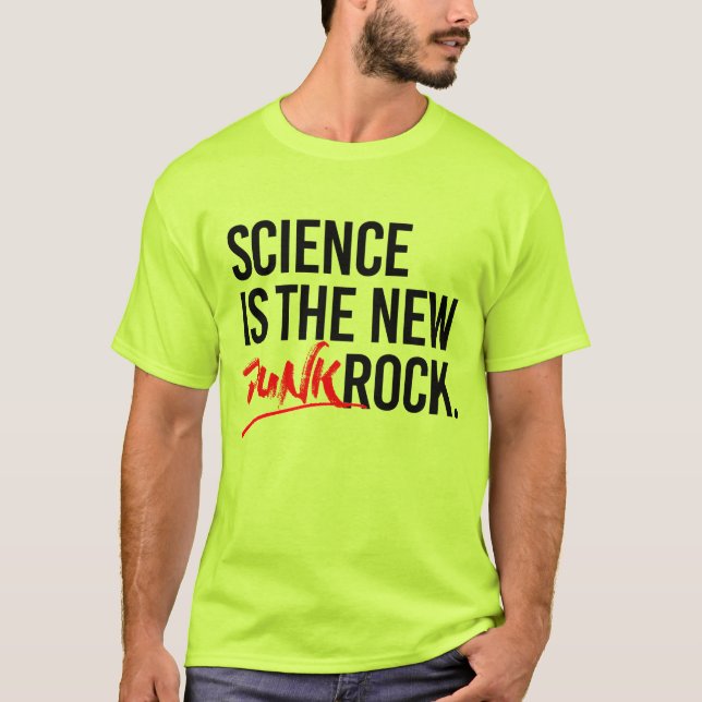 WISSENSCHAFT IST DER NEUE PUNKTSTEIN T-Shirt (Vorderseite)