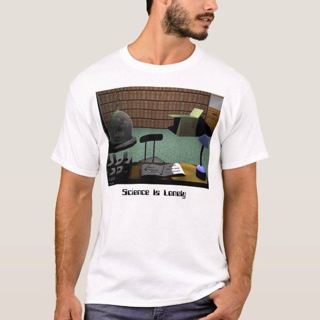Wissenschaft ist einsam T-Shirt (Vorderseite)