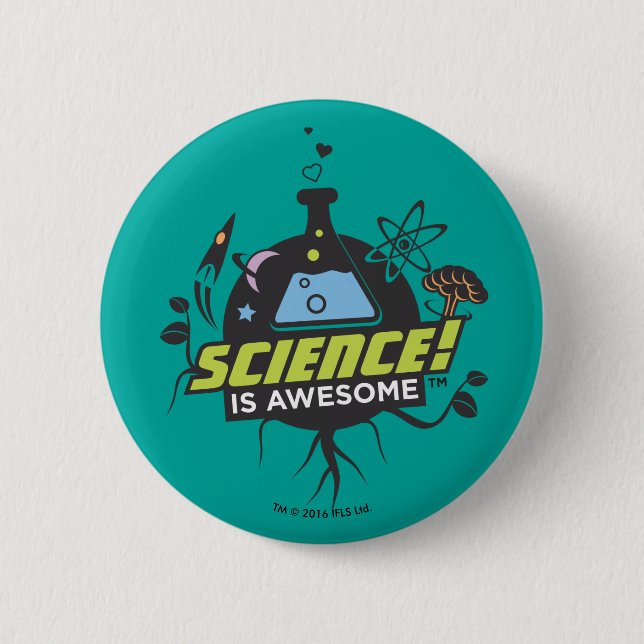 Wissenschaft ist fantastisch button (Vorderseite)