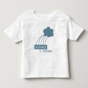 Wissenschaft ist fantastisch (Stahlblau) Kleinkind T-shirt